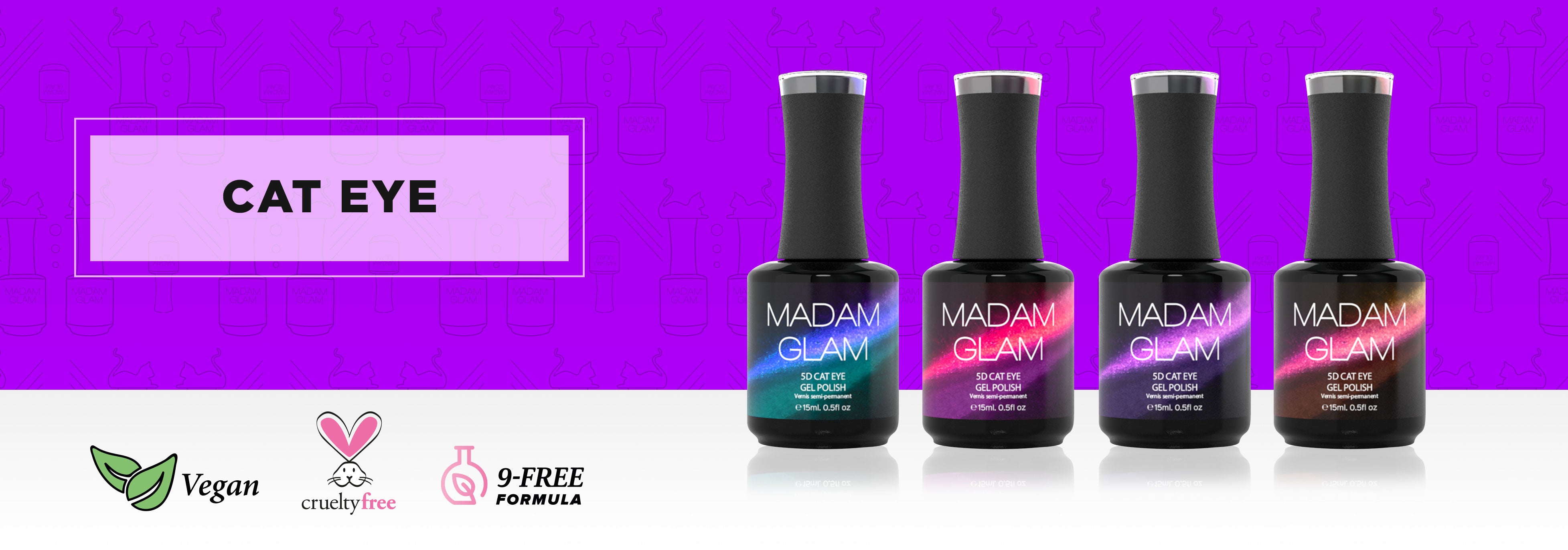 Cat Eye Gel Polish Madam Glam