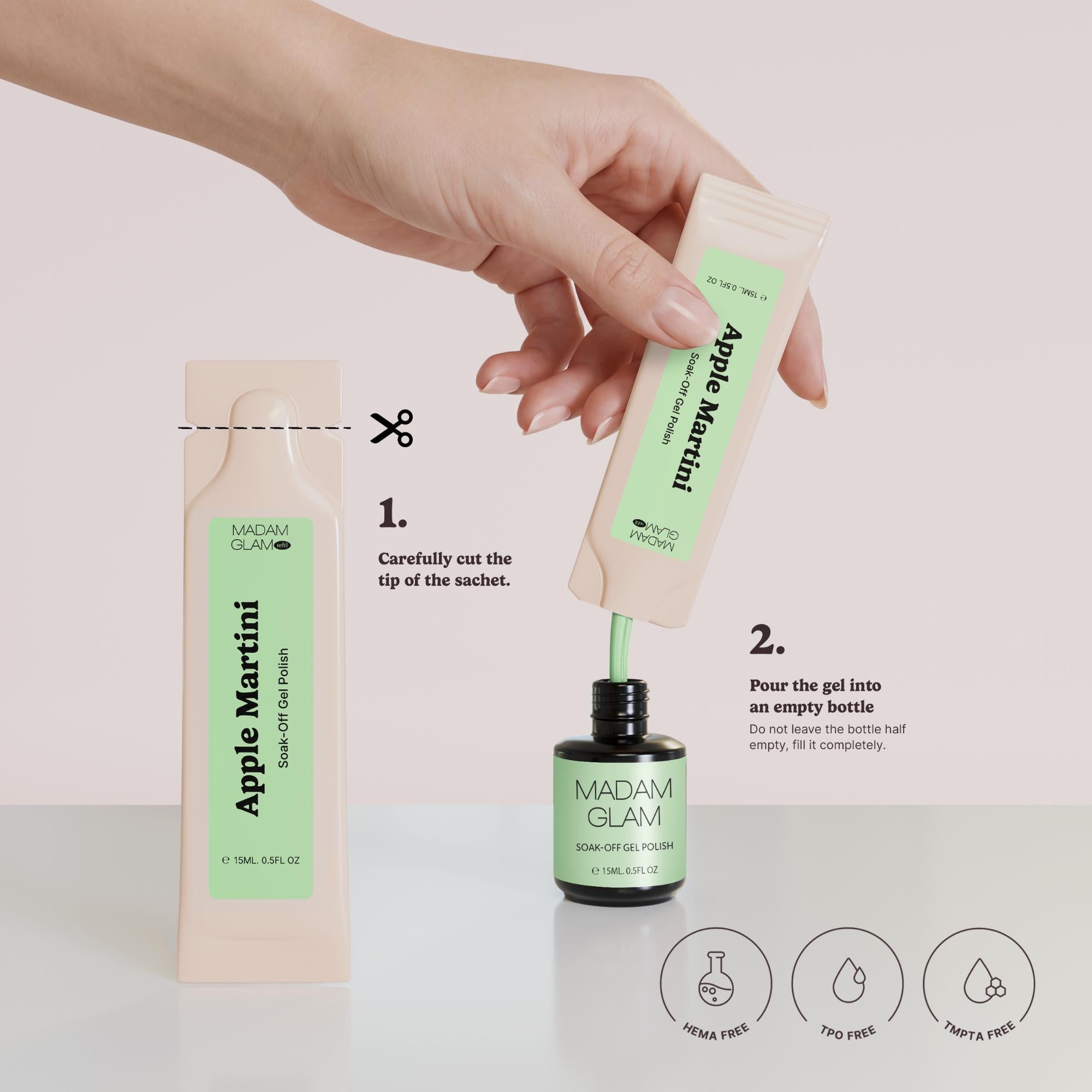 Apple Martini - Refill sachet | Madam Glam