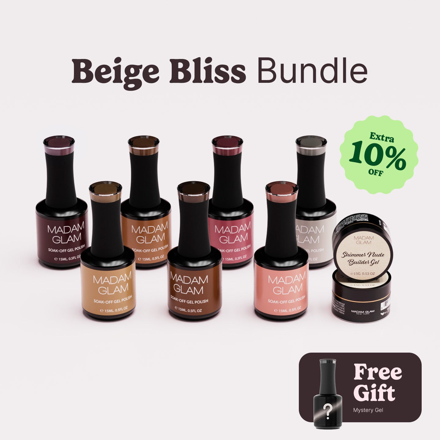 Beige Bliss Bundle | Madam Glam