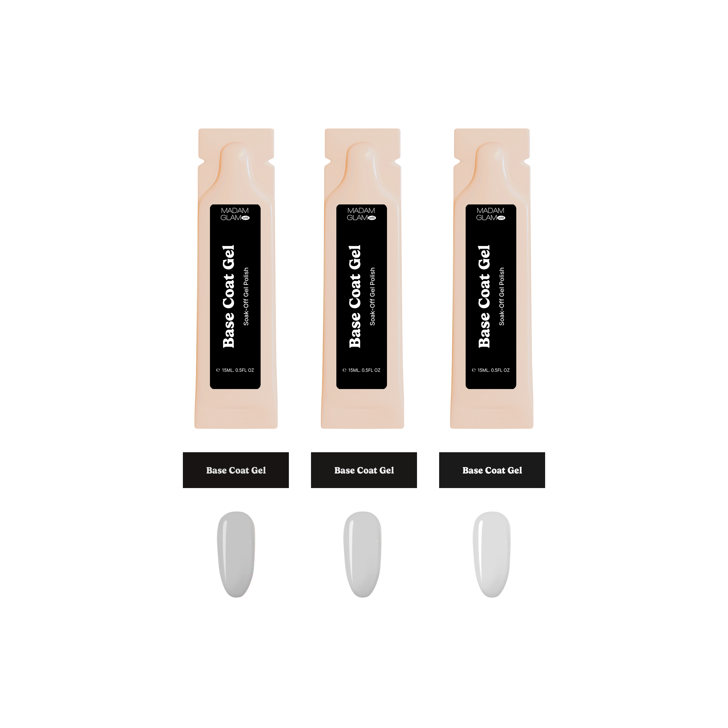 Base Coat Gel Refill - Bundle