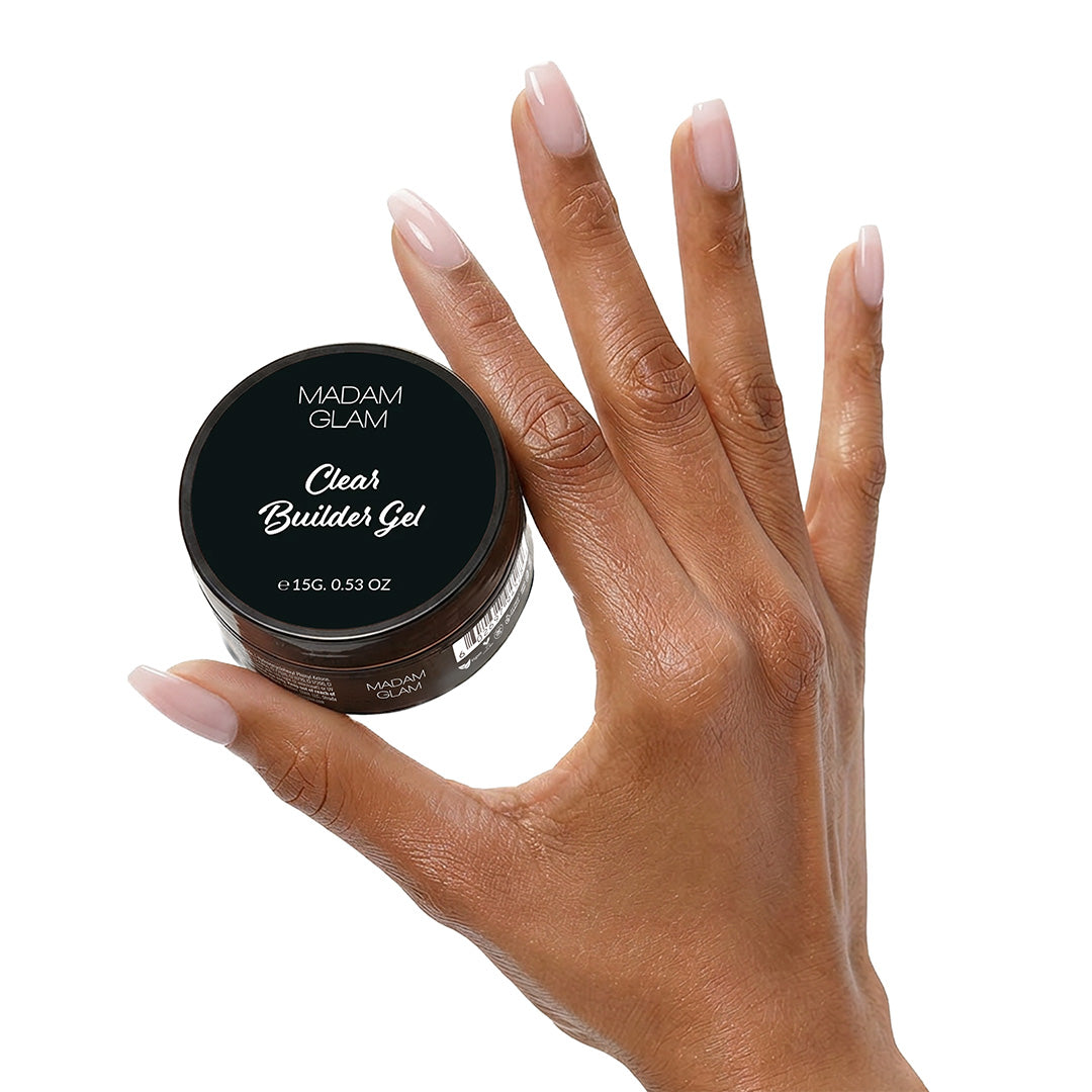 Clear Builder Gel | Soak Off Gel Nail Polish | HEMA-Free | Vegan