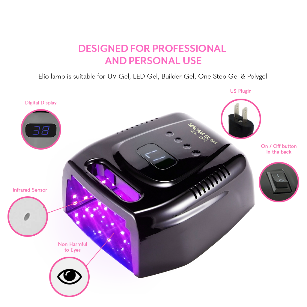 ELIO 2.0 Pro Lamp - US Plug – Madam Glam ELIO 2.0 Pro Lamp - US Plug – Madam Glam