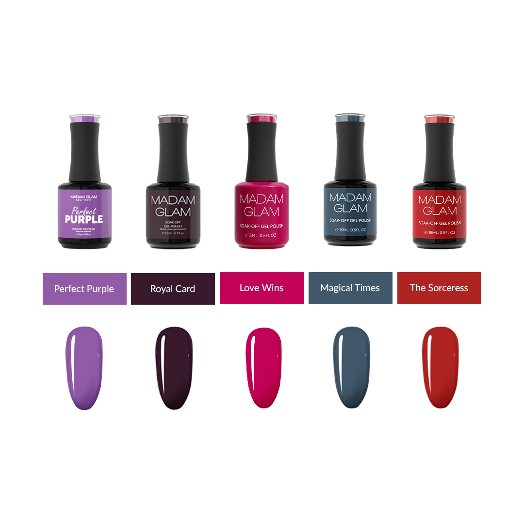 15 Pack Gel Bundle | Madam Glam