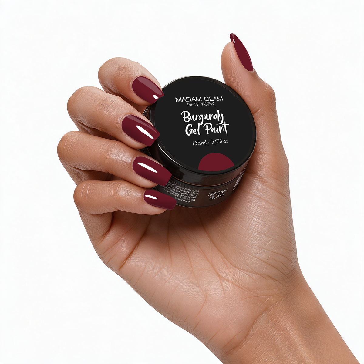 Burgundy Gel Paint