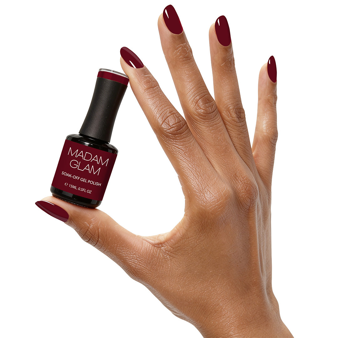 LA Style - Cherry Burgundy | Soak Off Gel Nail Polish | HEMA-Free