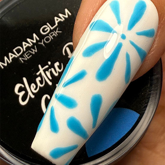 Electric Blue Gel Paint | Madam Glam