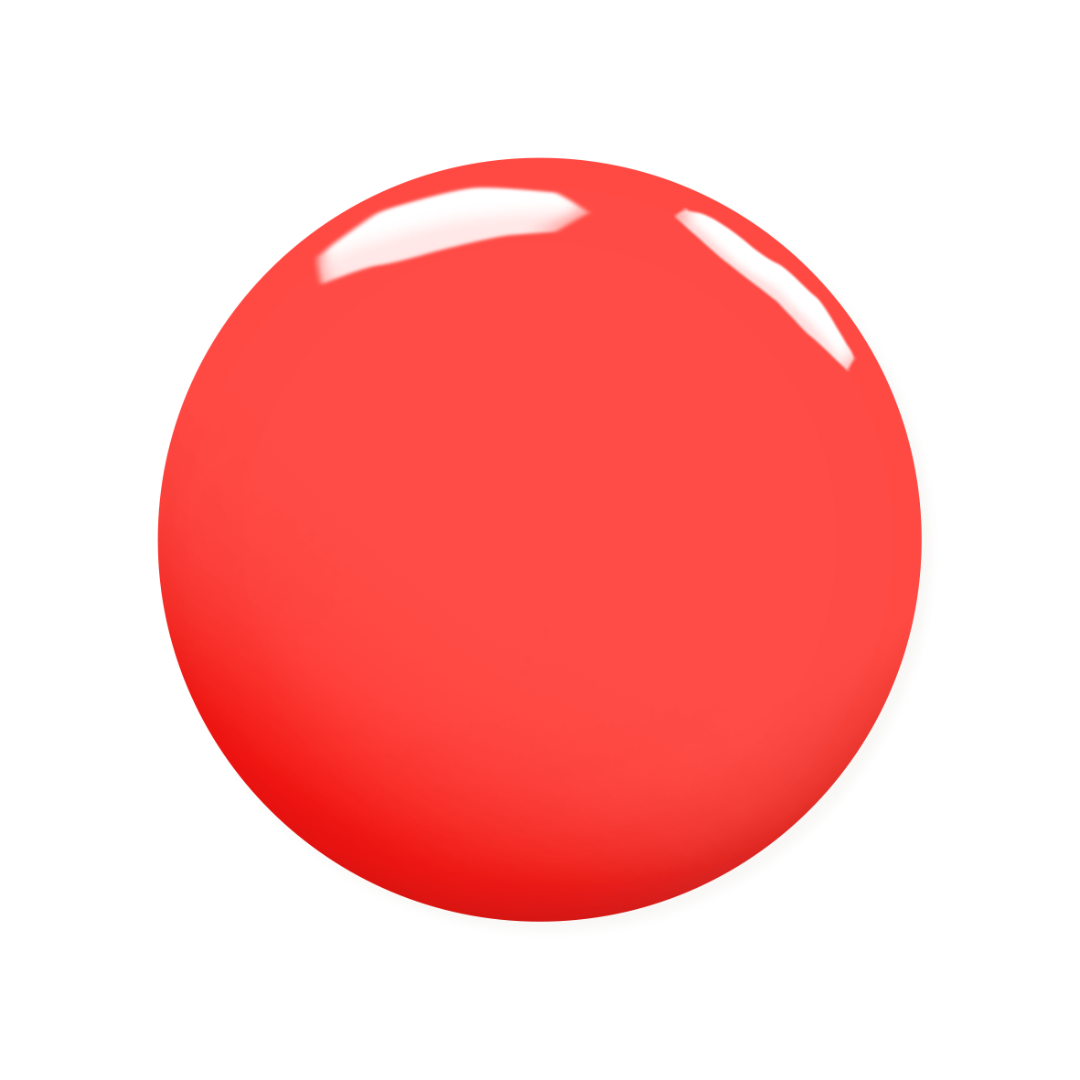 Flame Red Gel Paint