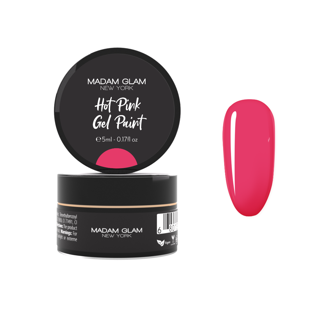 Hot Pink Gel Paint | Madam Glam