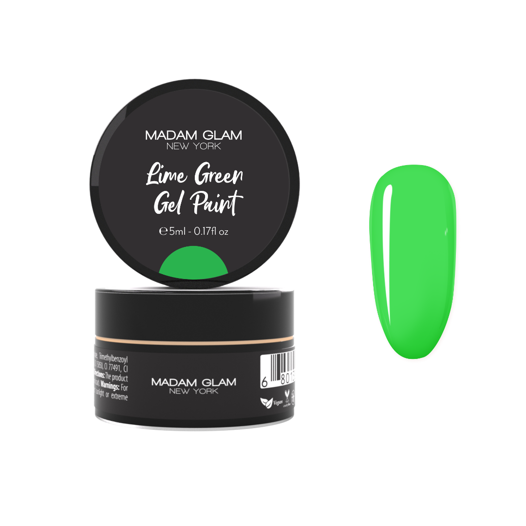 Lime Green Gel Paint | Madam Glam