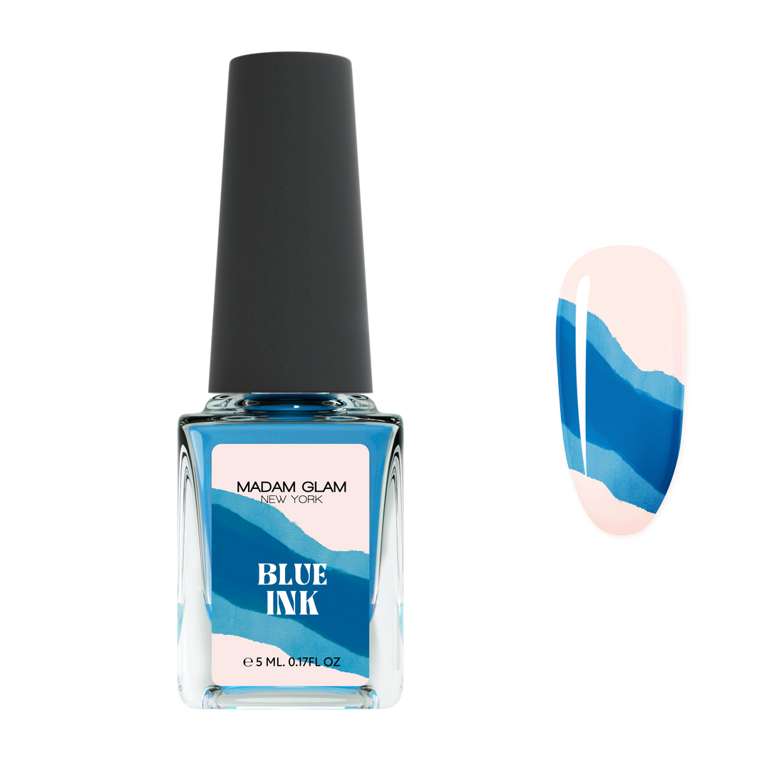 Blue Nail Art Ink | Madam Glam
