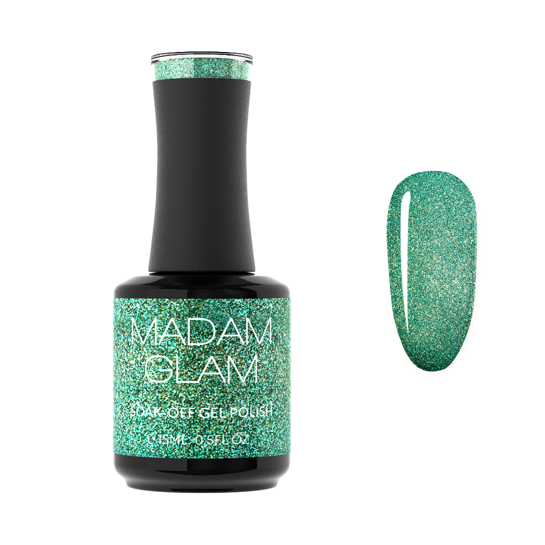 Madam_Glam_Glittery_Soak_Off_Gel_Green_Shamrock_Glow