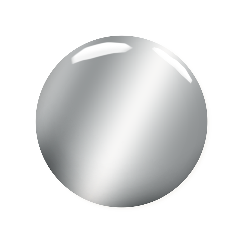 Silver Chrome Liner Gel Paint | Madam Glam