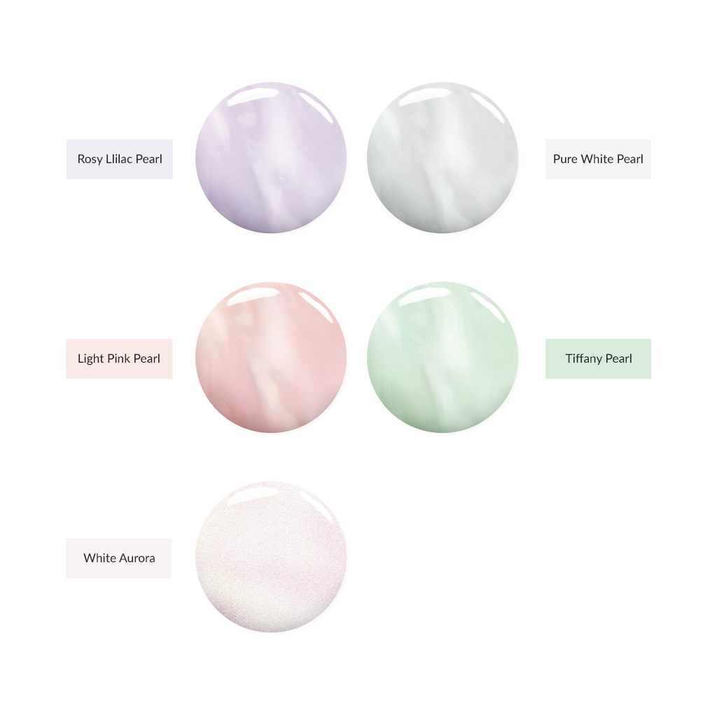 Pearlescent Builder Gels