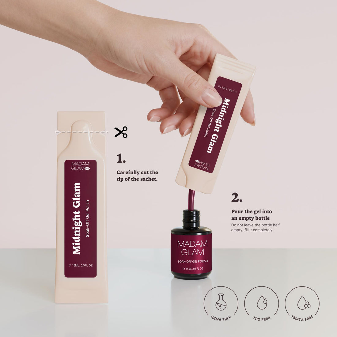 Midnight Glam - Refill sachet | Madam Glam