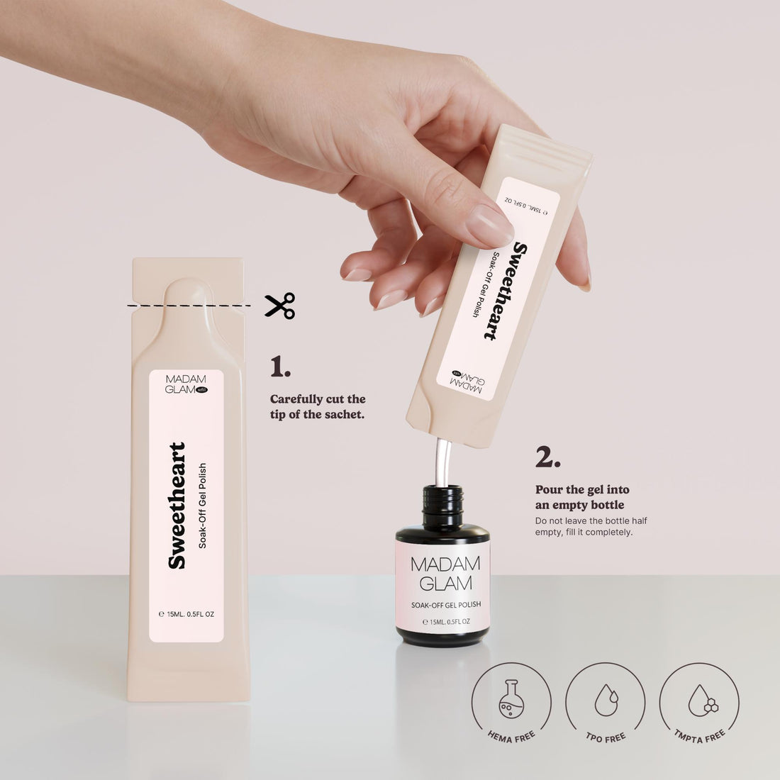 Sweetheart - Refill sachet | Madam Glam