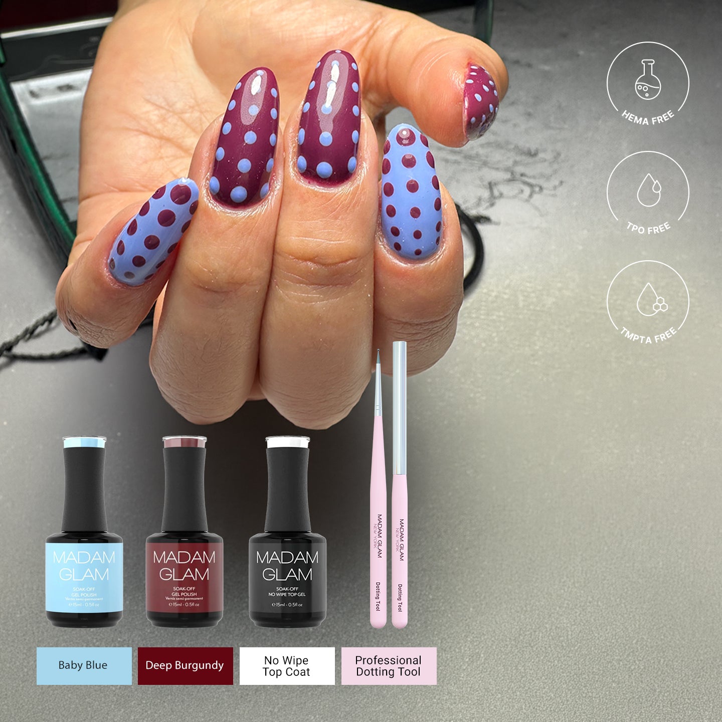 Mani of the Month - Dots