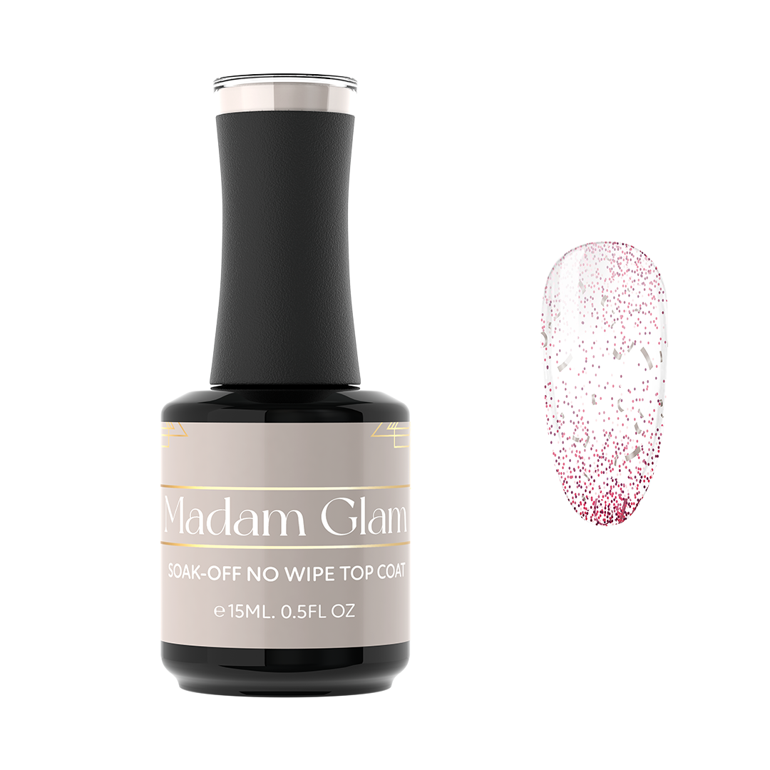 Icicle Kiss No Wipe Top Coat – Madam Glam