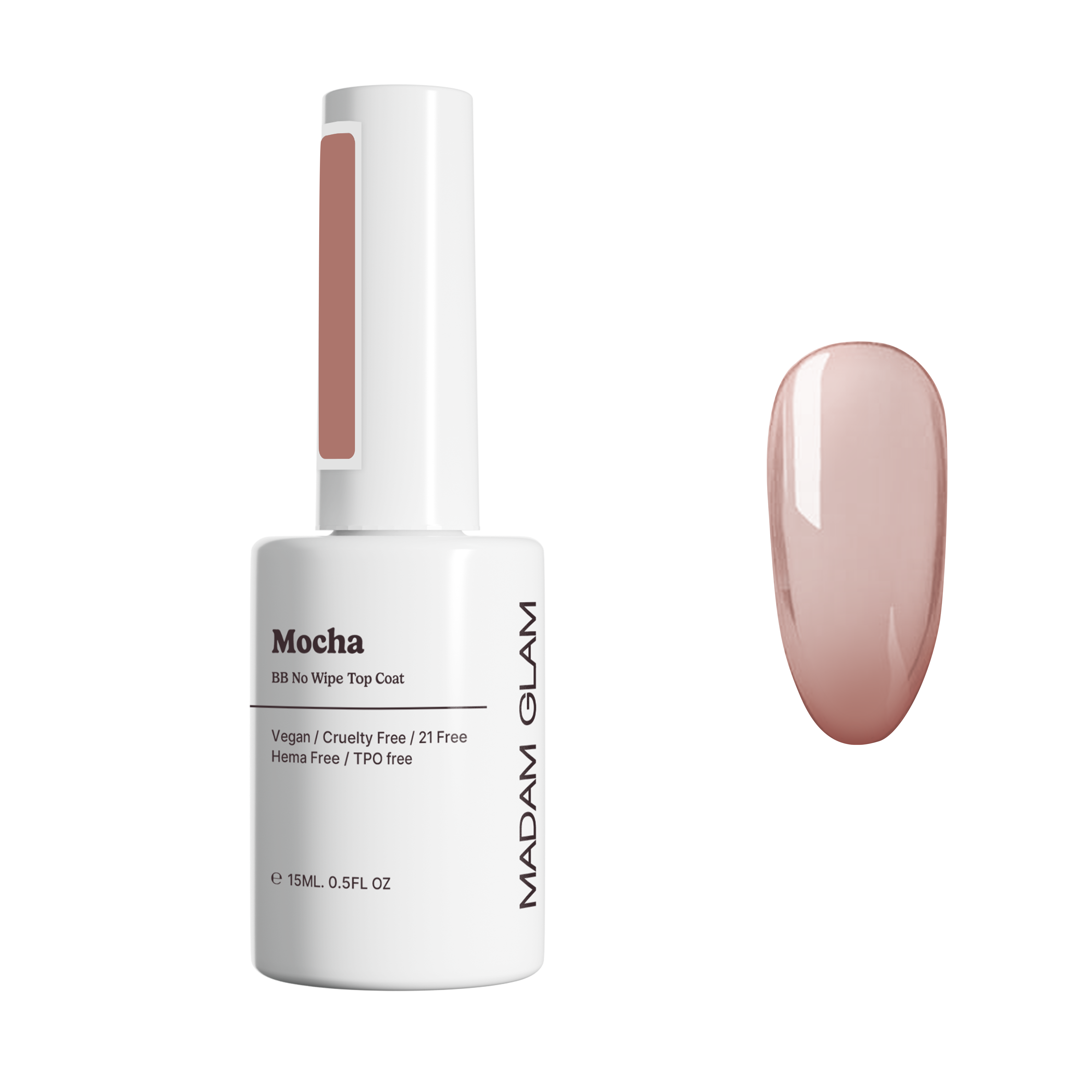 Mocha BB No Wipe Top Coat – Madam Glam