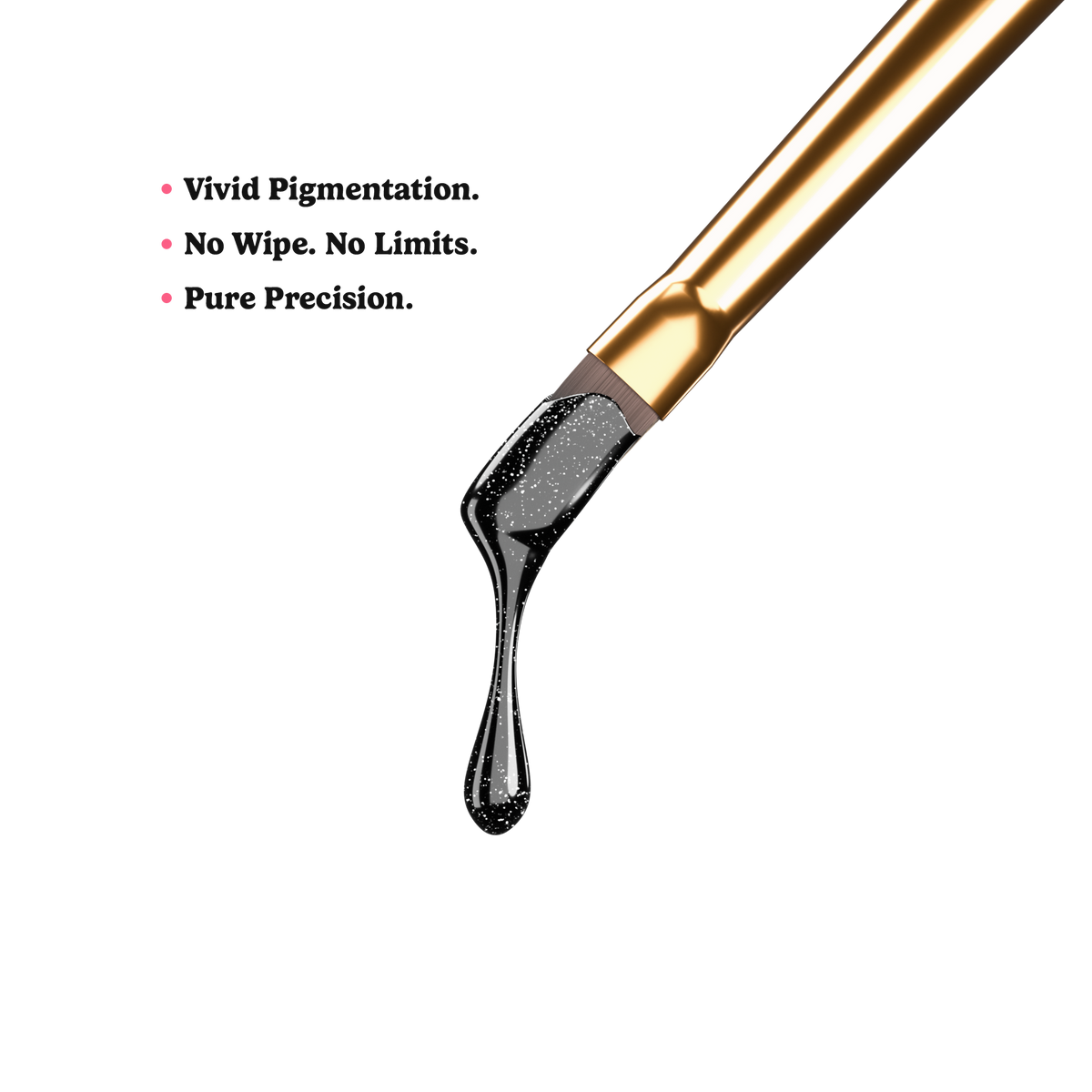 Shimmer Black Gel Paint