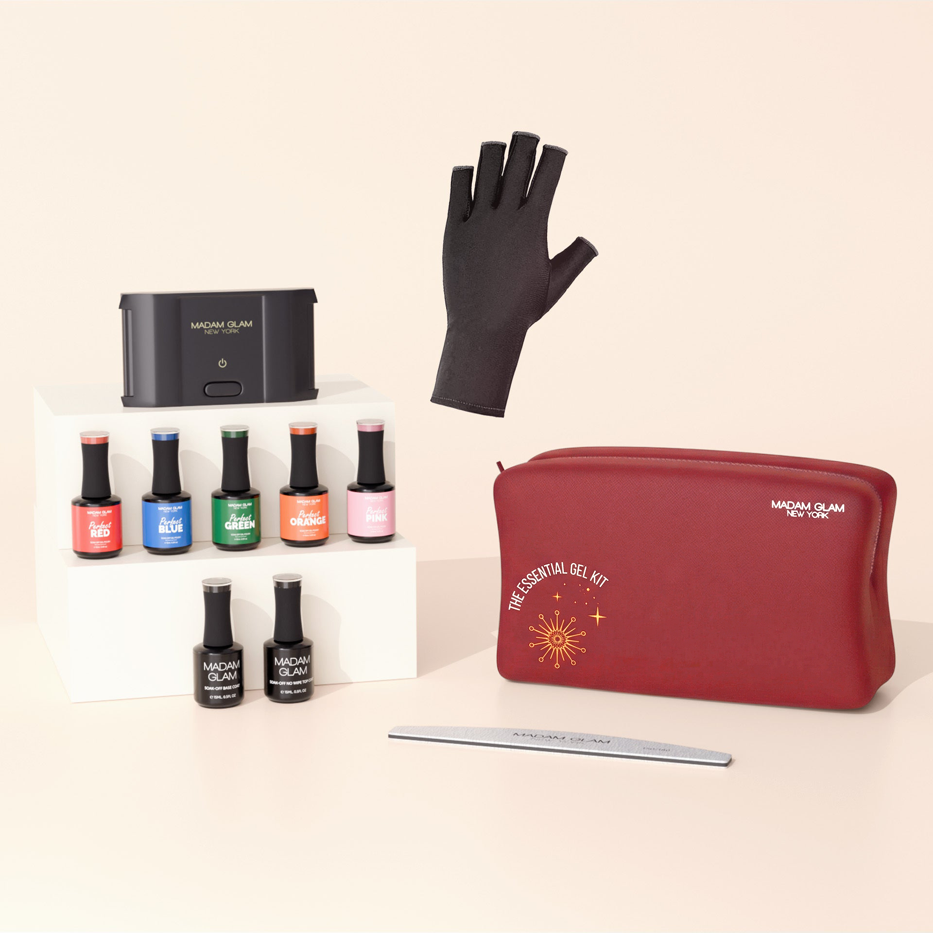 At-Home Gel Starter Kit with Base and Top | Madam Glam