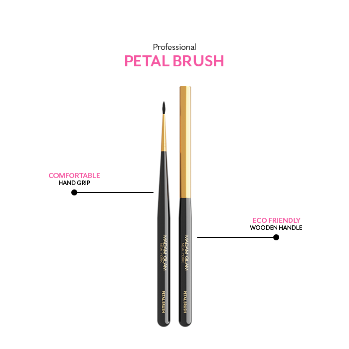 Professional Petal Nail Brush | Madam Glam