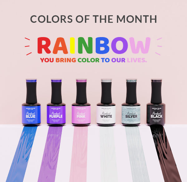 🌈 Colors of the Month: Rainbow