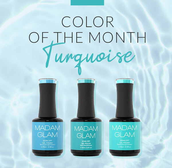 July 20210: Turquoise Nails