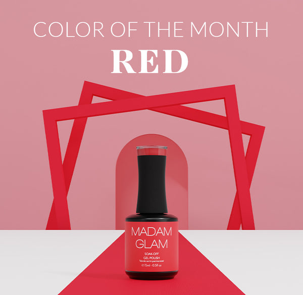 Trending: RED Nails for August!