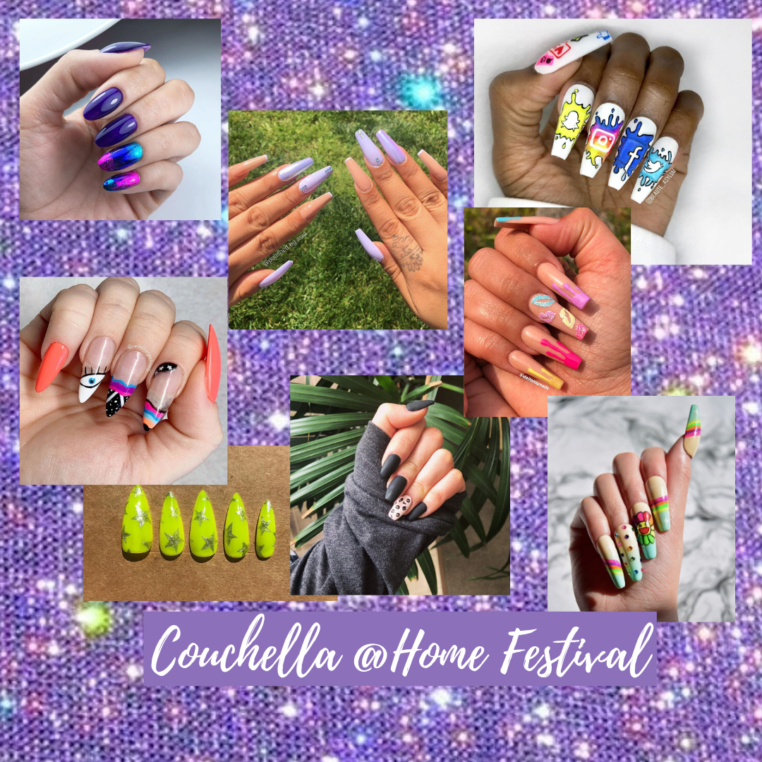 @Home Festival Nail Art Ideas | Get the Look!