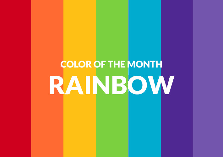 Color of the Month: Rainbow