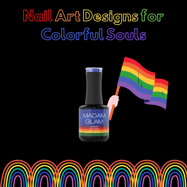 10 Rainbow Nail Art Designs For Colorful Souls