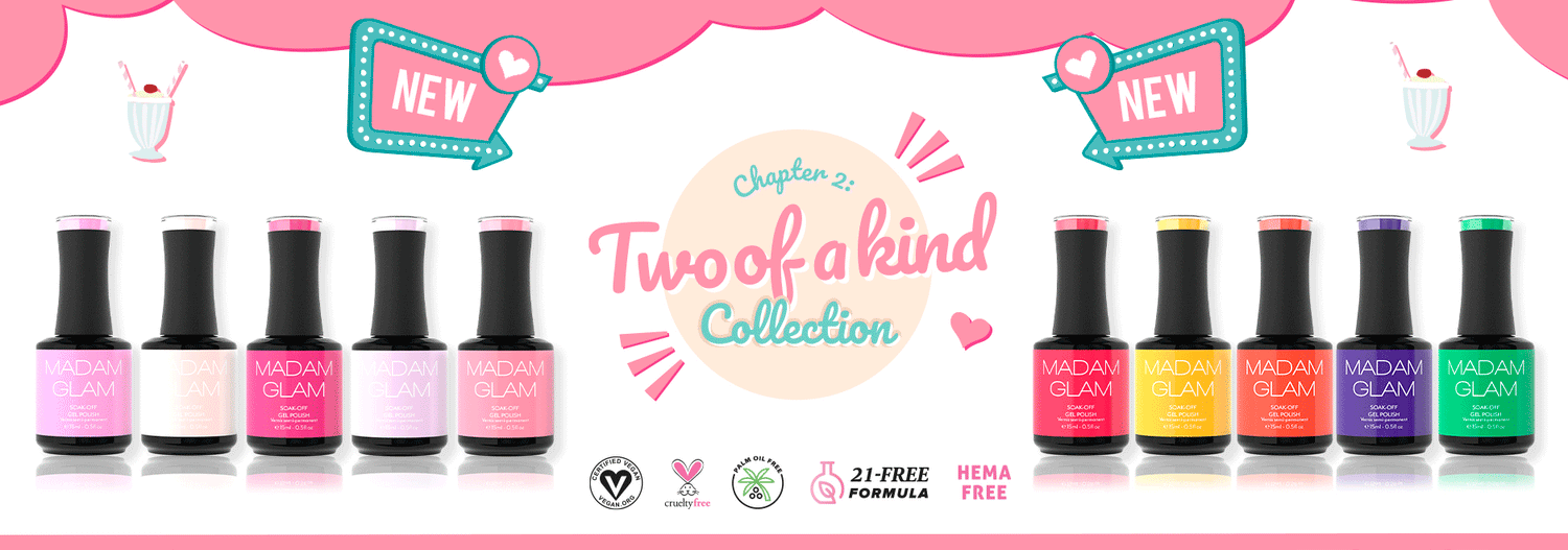 Gel UV Nail Polish - "Chapter 2: Two of a Kind" Collection