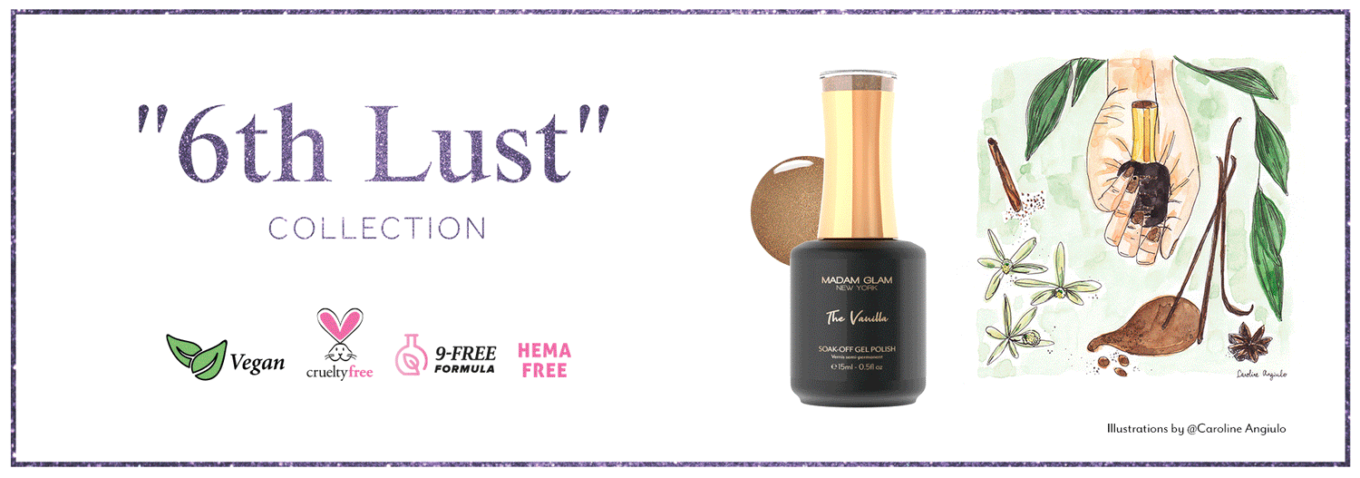 Gel Nails Colors - 6th Lust Collection