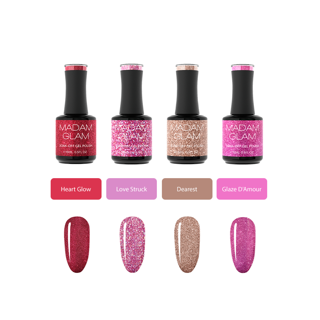 Amour Tints - 4 Glittery Bundle | Madam Glam
