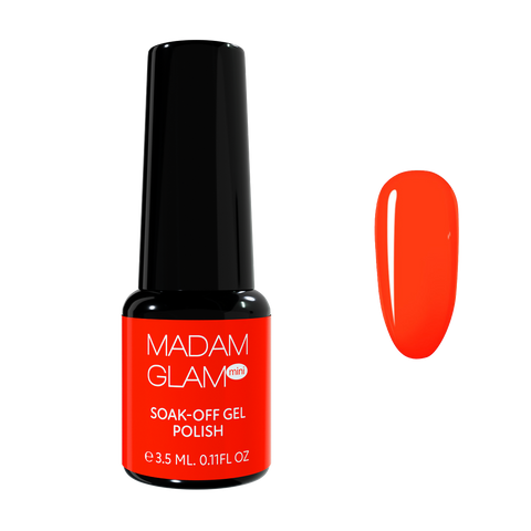 Bahama Mama - Orange | Mini Soak Off Gel Nail Polish | HEMA-Free