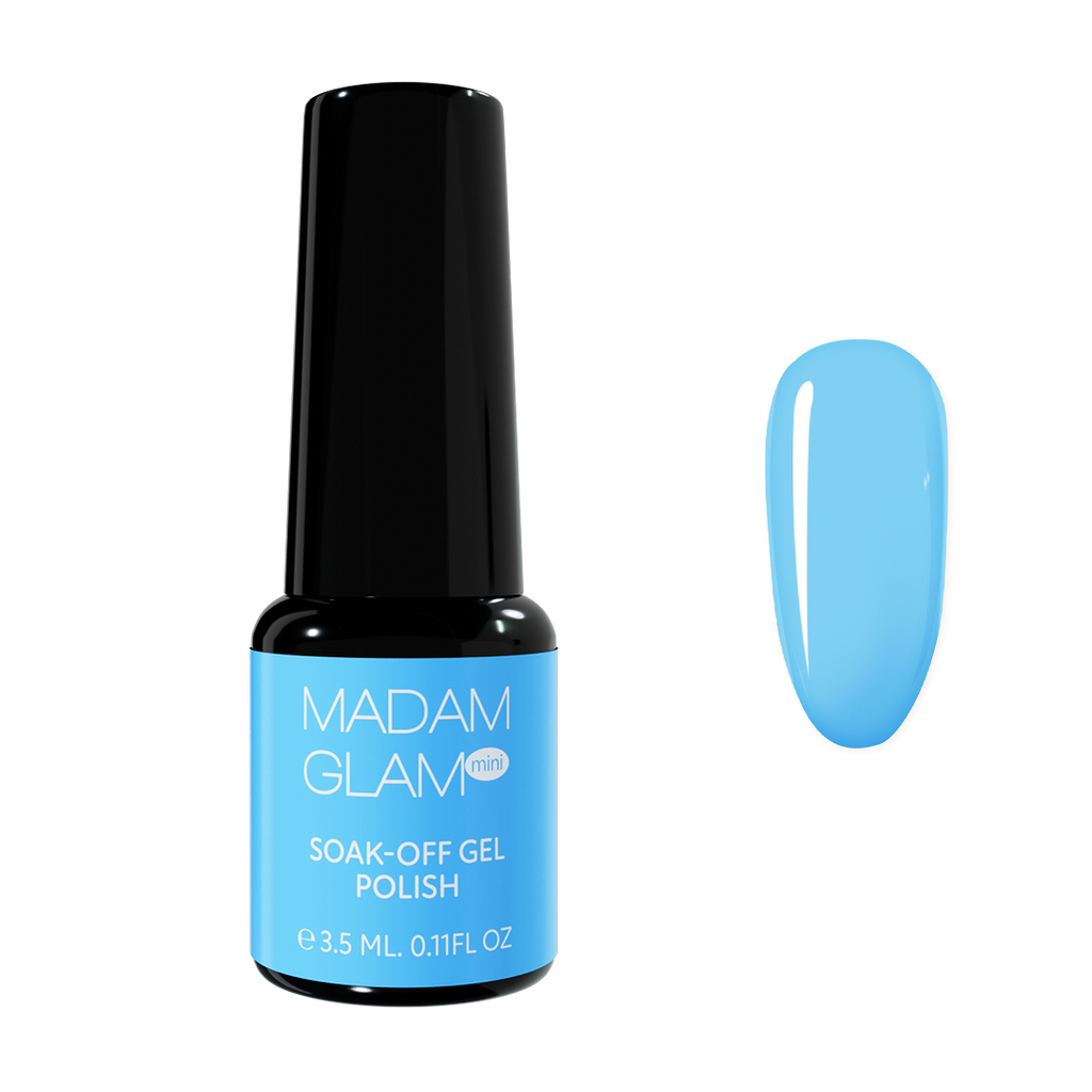 Blue Curacao | MINI Soak Off Gel Nail Polish | HEMA-Free | Vegan