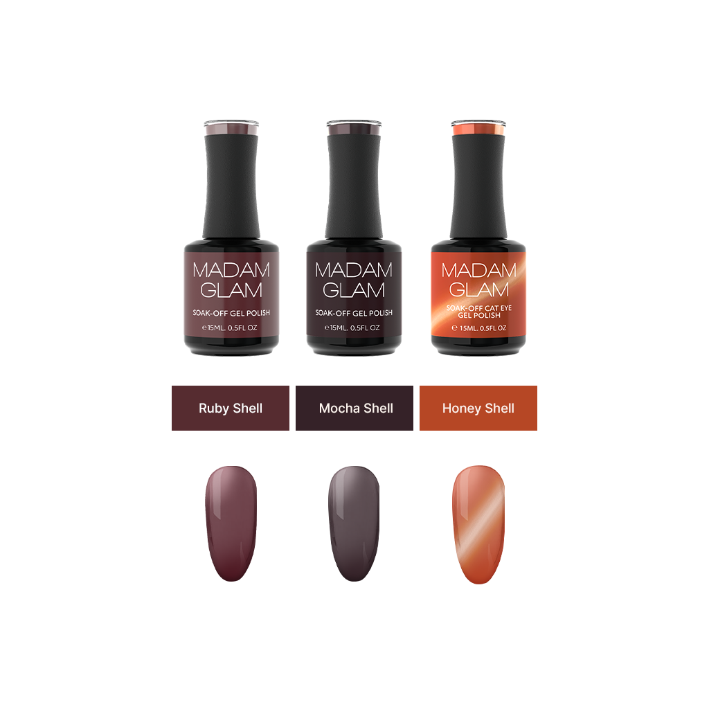 Shell Gels Bundle | Madam Glam
