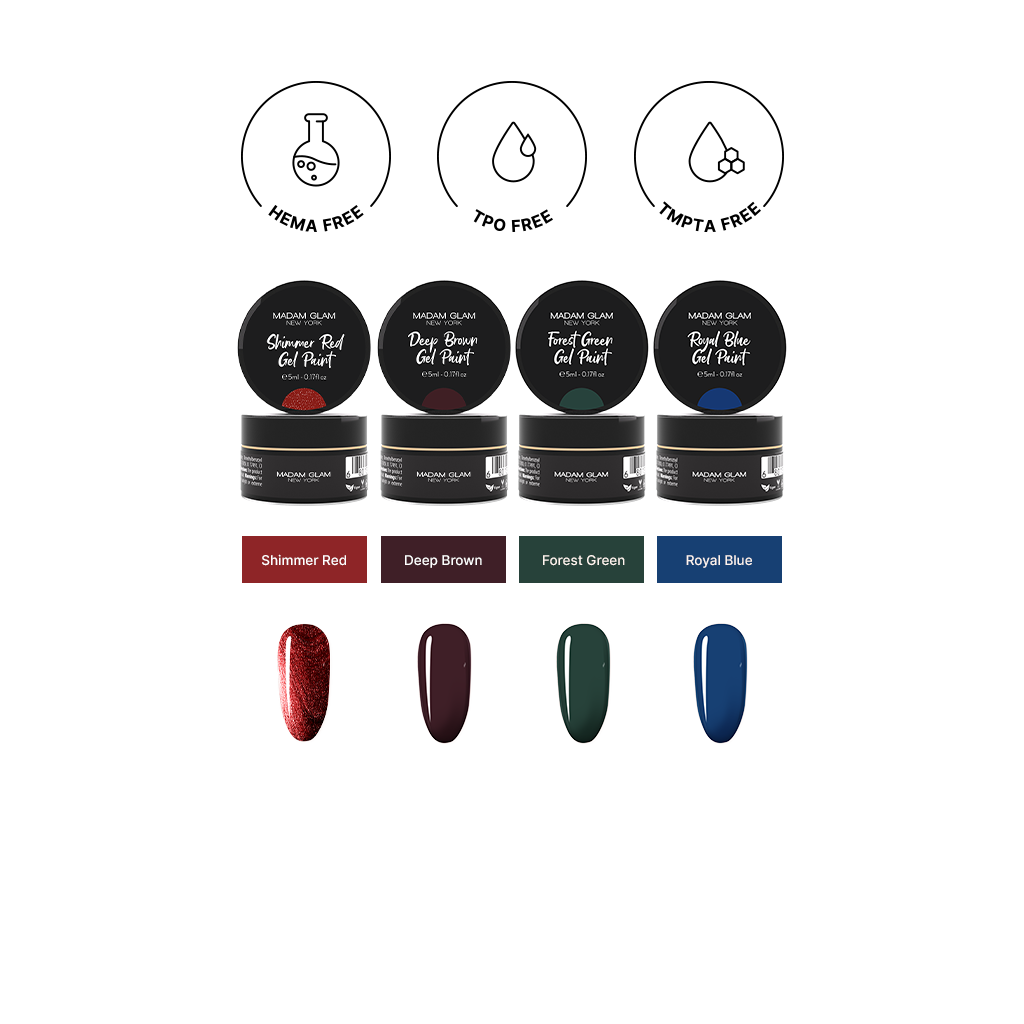 Art Gel Paints Bundle