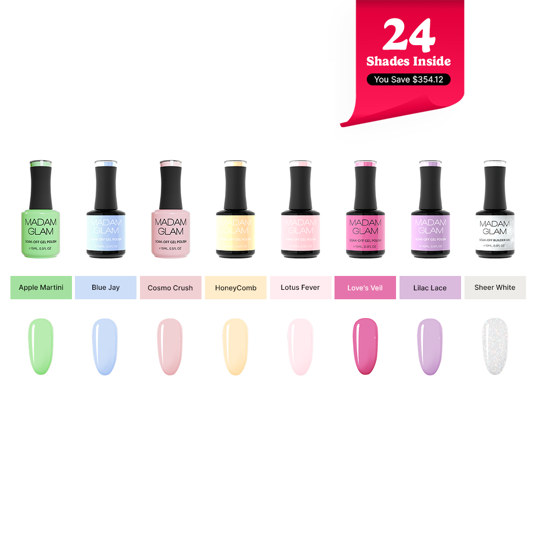 Bundle Rush - 23 Gels | Madam Glam