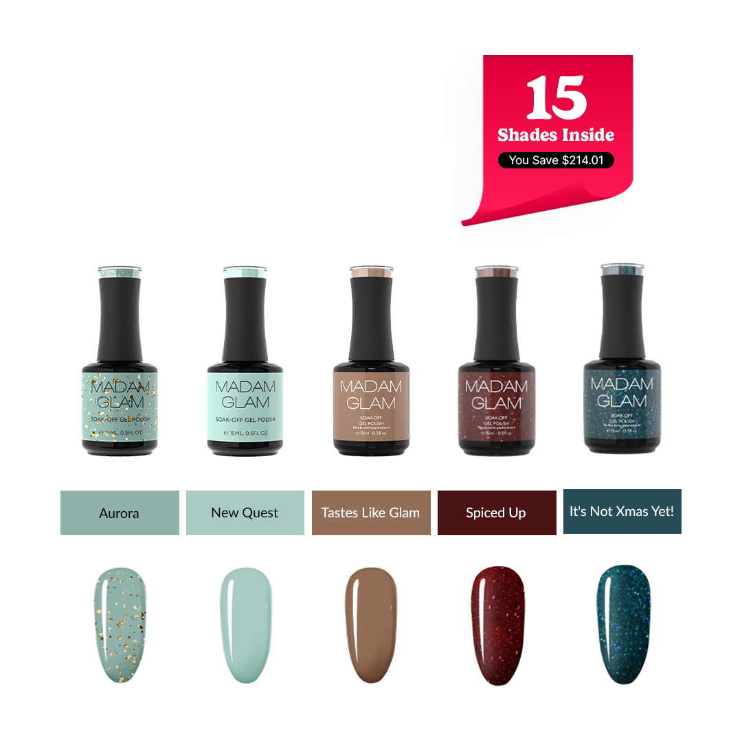 15 Pack Gel Bundle | Madam Glam