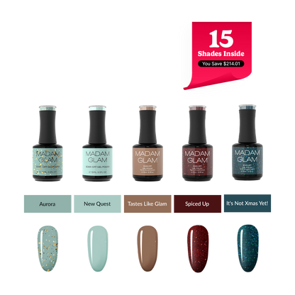 15 Pack Gel Bundle | Madam Glam