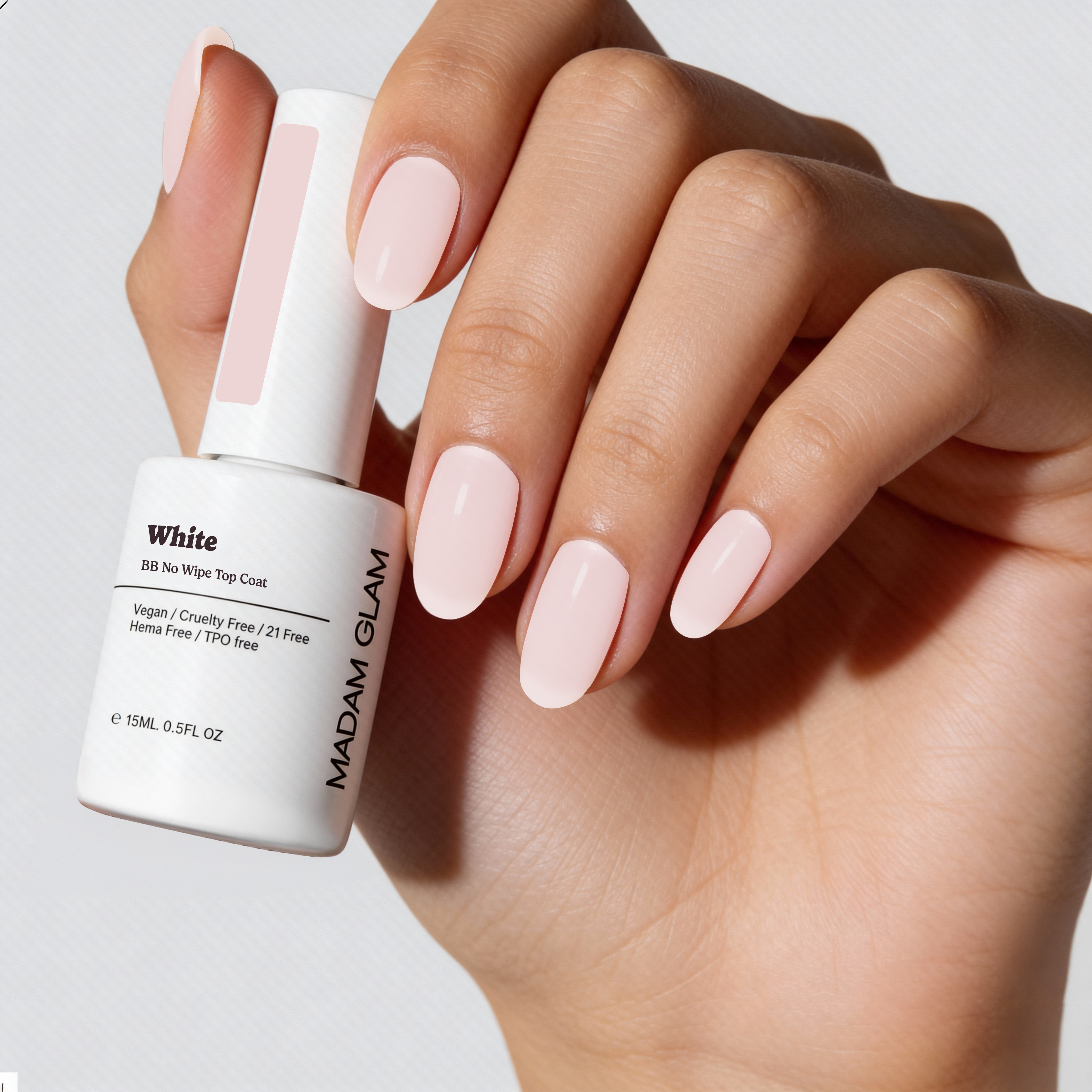 White BB No Wipe Top Coat | Madam Glam