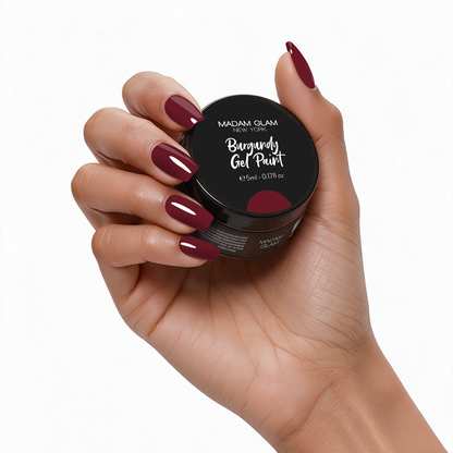 Burgundy Gel Paint