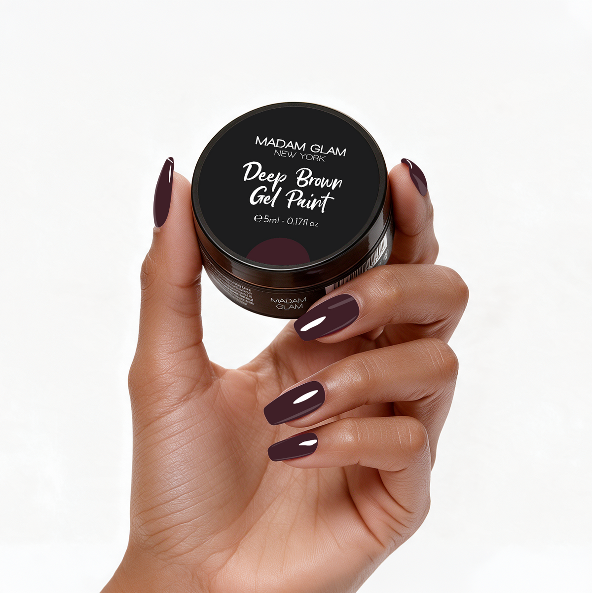 Deep Brown Gel Paint
