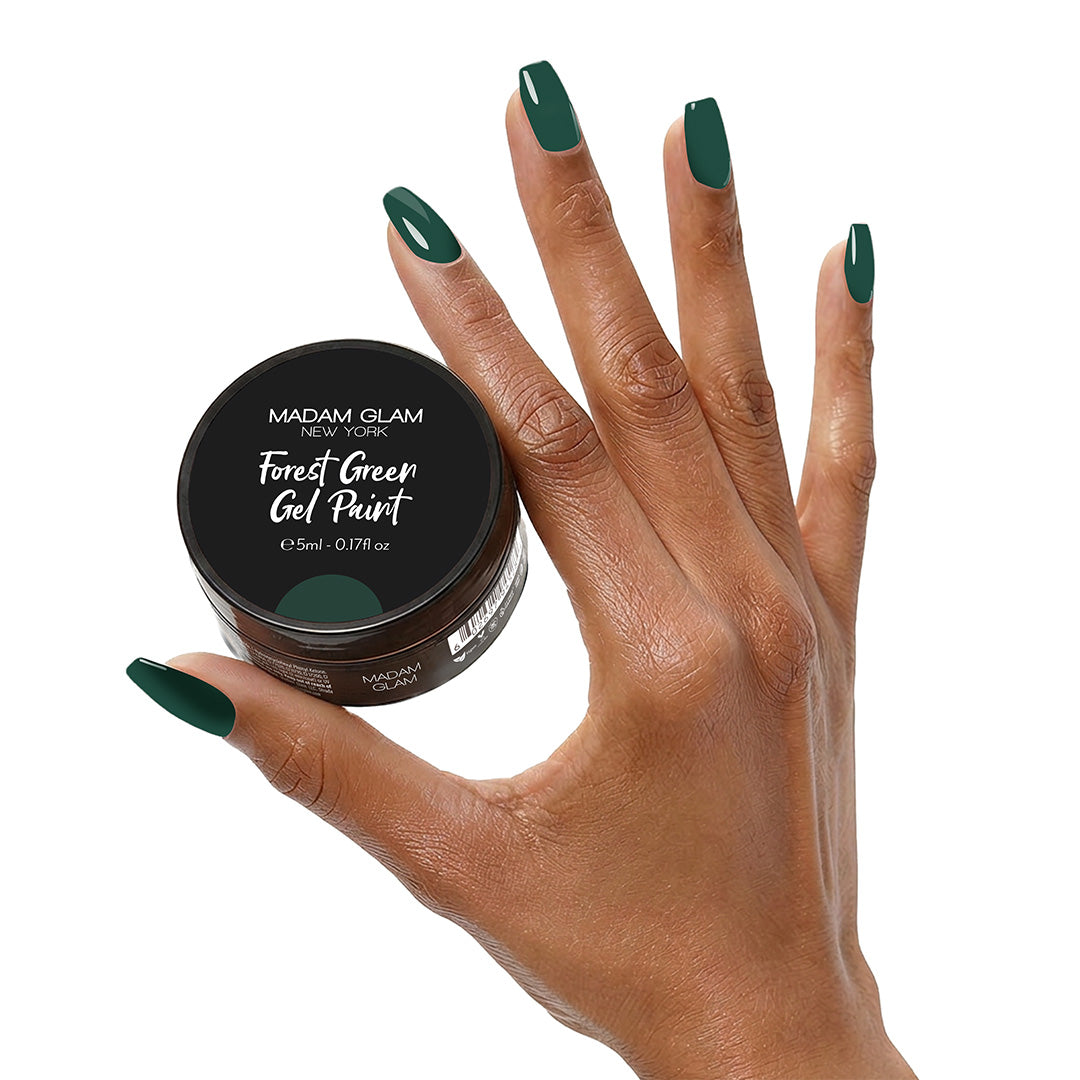 Forest Green Gel Paint