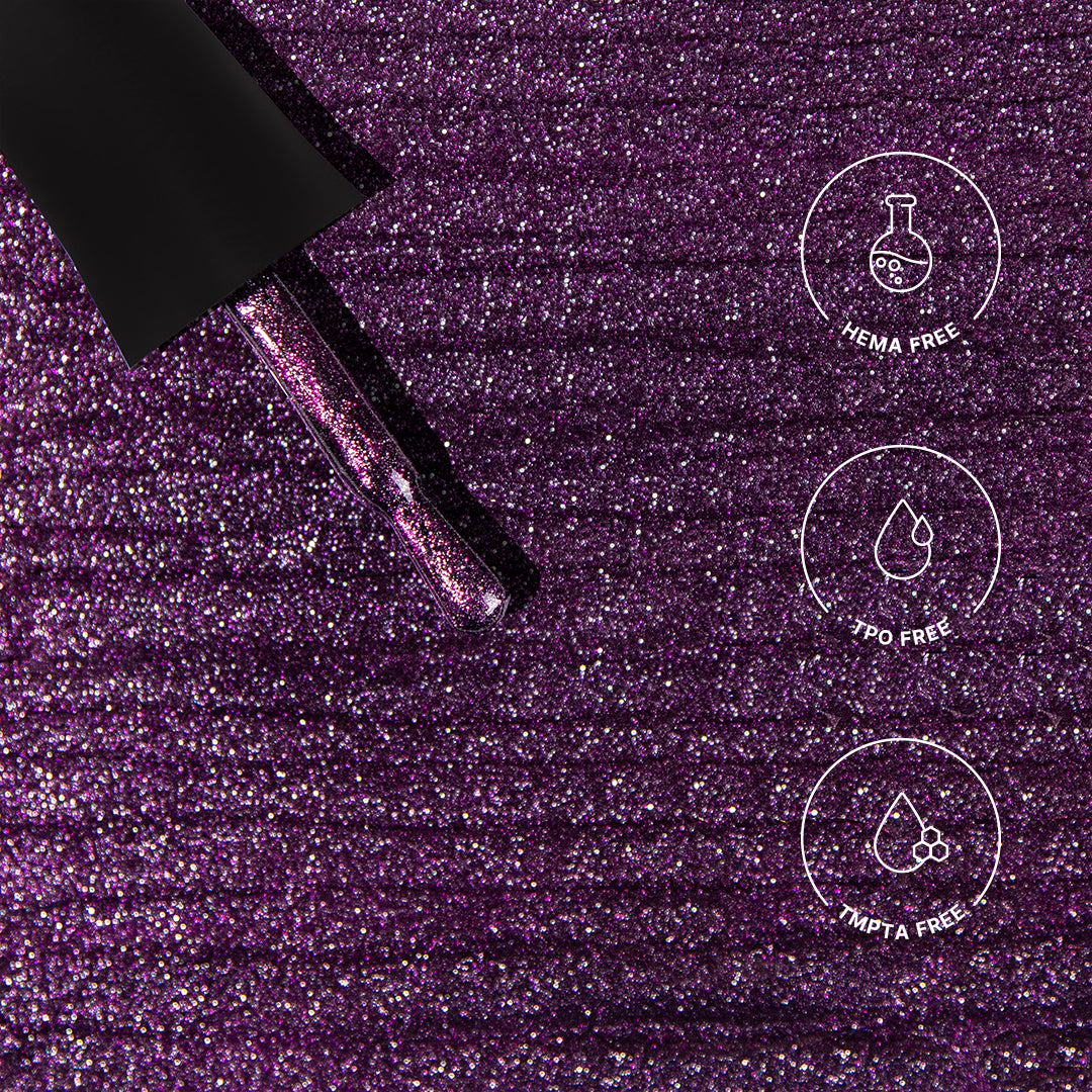 Hocus Plum - Purple | Soak Off Gel Nail Polish | HEMA-Free | Vegan