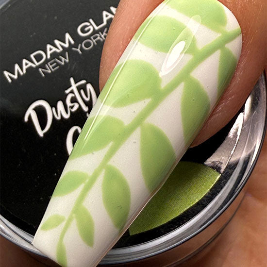 Dusty Green Gel Paint | Madam Glam