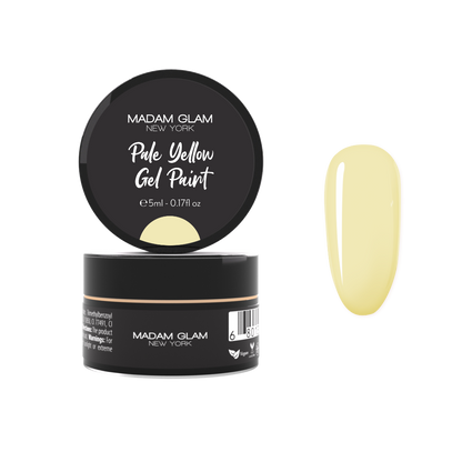 Pale Yellow Gel Paint