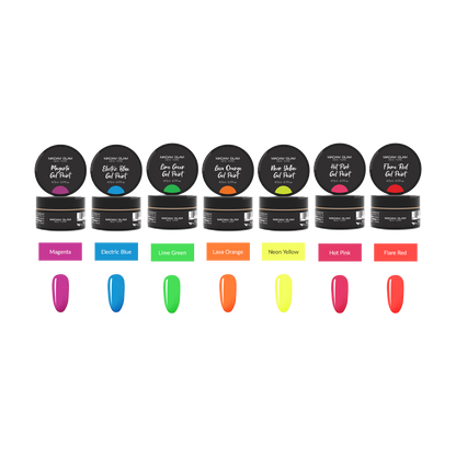 Neon Art Gel Paints Bundle | Madam Glam