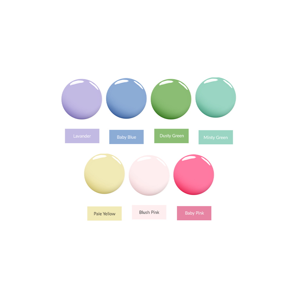 Pastel Art Gel Paints Bundle